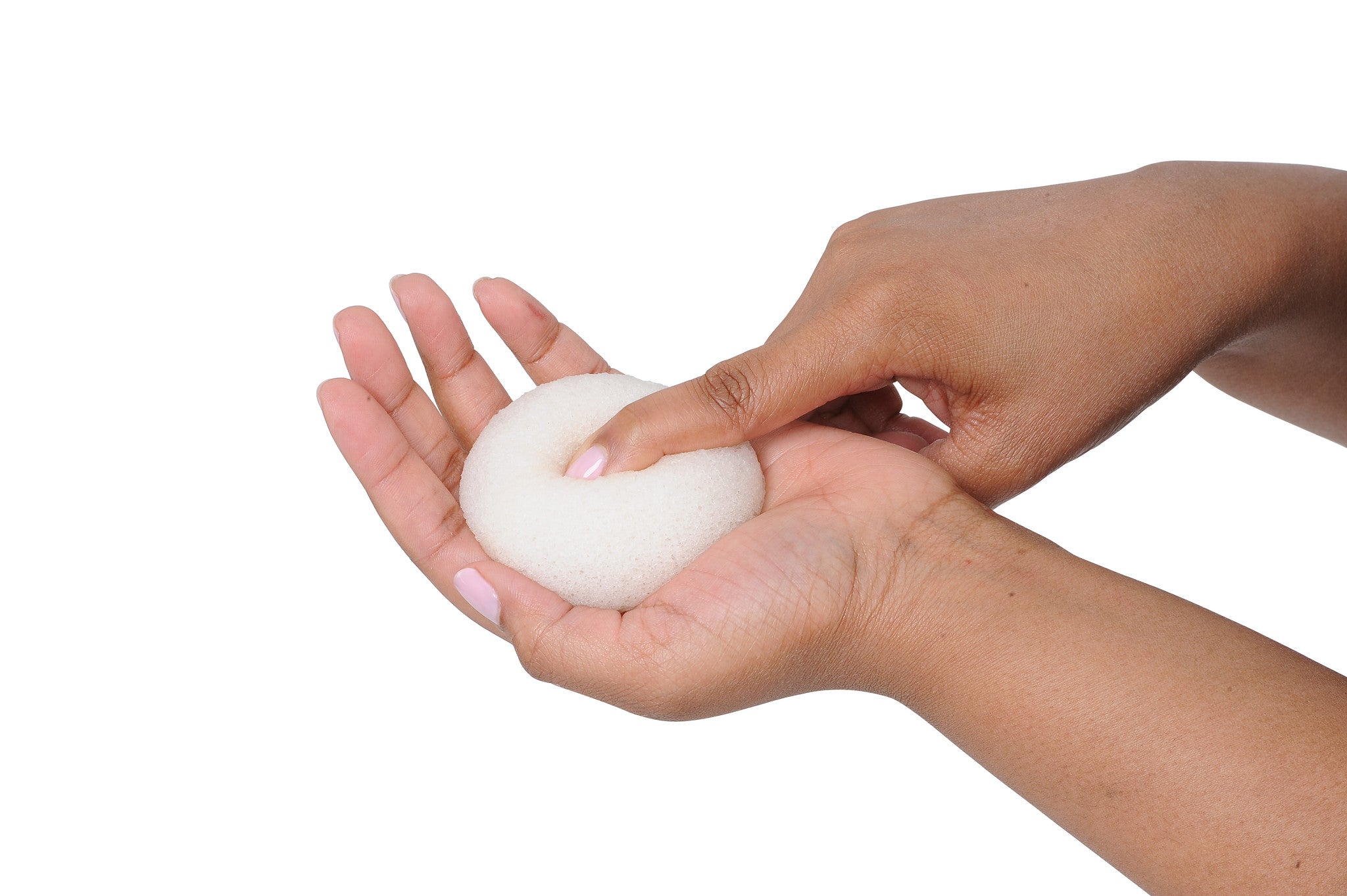 Konjac Cleansing Sponge Pure White (2 Sponges) - Eve Milan NY - 2